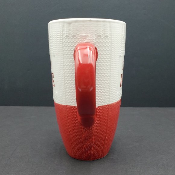 Belle Maison Let's Stay Home Tall Latte Mug Lets Stay Home Sweater Travel Mug - Picture 4 of 7